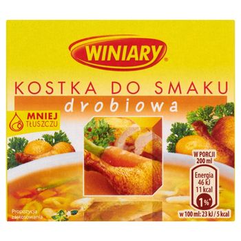 Winiary Kostka do smaku drobiowa 60 g (6 kostek)