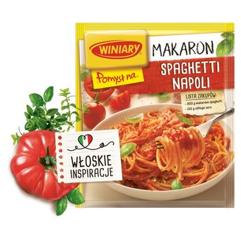 Winiary Pomysł na... Makaron spaghetti Napoli 47 g
