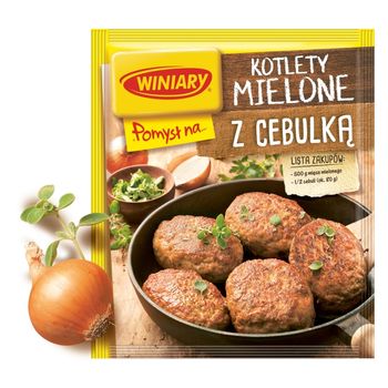 Winiary Pomysł na... Kotlety mielone z cebulką 69 g