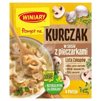 Winiary Pomysł na... Kurczak w sosie z pieczarkami 32 g