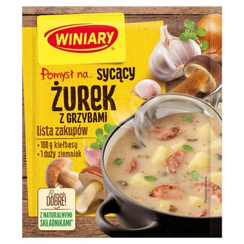Winiary Pomysł na... Sycący żurek z grzybami 49 g