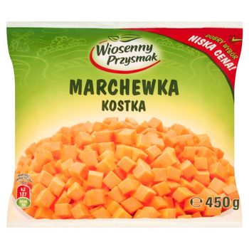 Wiosenny Przysmak Marchewka kostka 450 g
