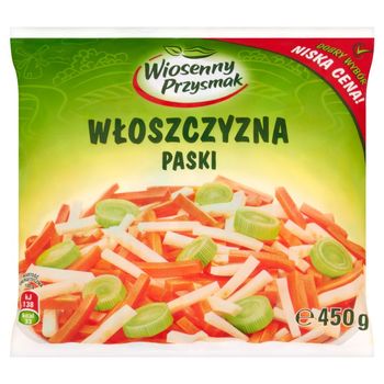 Wiosenny Przysmak Włoszczyzna paski 450 g