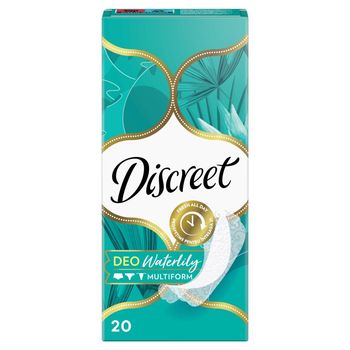 Wkładki higieniczne Discreet Oddychający materiał Multiform Waterlilly x20