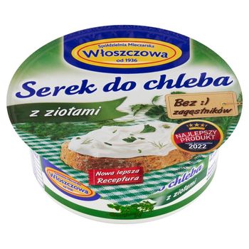 Włoszczowa Serek do chleba z ziołami 100 g