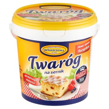 Włoszczowa Twaróg na sernik 1 kg