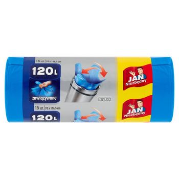 WORKI NA SMIECI EASY-PACK/120L/15SZ