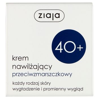 Ziaja Krem nawilżający przeciwzmarszczkowy 40+ 50 ml