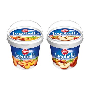 Zott Jogobella Jogurt owocowy brzoskwinia/jabłko 900 g