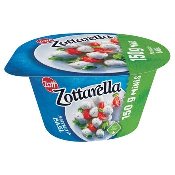 Zott Zottarella Minis Ser mozzarella z bazylią 270 g
