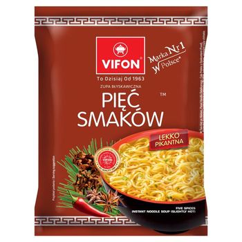 Vifon Zupa błyskawiczna pięć smaków 70 g