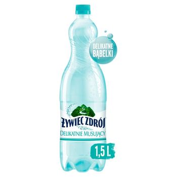 Żywiec Zdrój Delikatnie Musujący Woda źródlana 1,5 l
