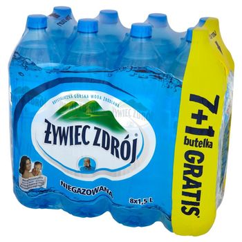 Żywiec Zdrój Woda niegazowana 8 x 1,5 l