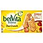 belVita Breakfast Duo Crunch Strawberry & Live Yogurt Ciastka zbożowe 253 g (5 x 2 sztuki)
