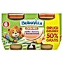 BoboVita Deserek Jabłka i banany z brzoskwiniami po 6 miesiącu 2 x 125 g