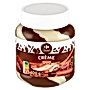 Carrefour Classic Krem słodka serwatka oraz krem kakaowy o smaku orzechów laskowych 400 g