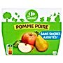 Carrefour Classic Mus jabłkowo-gruszkowy 400 g (4 x 100 g)
