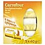 Carrefour Dwufazowa kostka do WC zapas o zapachu cytrynowym 3 x 40 g