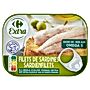 Carrefour Extra Filety z sardynek w oliwie z oliwek extra virgin 100 g