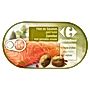 Carrefour Filet z łososia o smaku wędzonym w oliwie z oliwek 190 g