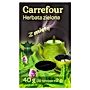 Carrefour Herbata zielona z miętą 40 g (20 torebek)
