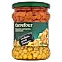 Carrefour Mieszanka warzywna konserwowa marchewka groszek i kukurydza 470 g
