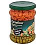 Carrefour Mieszanka warzywna konserwowa marchewka i groszek 470 g