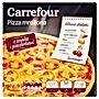 Carrefour Pizza mrożona z szynką i pieczarkami 350 g