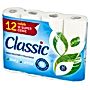 Classic Papier toaletowy biały 12 rolek