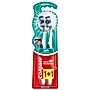 Colgate 360° Whole Mouth Clean Szczoteczka do zębów średnia MEDIUM 2 sztuki