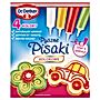 Dr. Oetker Pyszne pisaki kolorowe 76 g (4 x 19 g)
