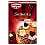Dr. Oetker Serduszka z czekolady deserowej i białej 45 g (72 sztuki)