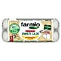 Farmio Świeże jaja od kur karmionych paszą wolną od GMO L 10 sztuk