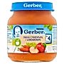 Gerber Jabłka z marchewką i winogronami po 4 miesiącu 125 g