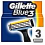 Gillette Blue3 Ostrza wymienne do maszynki do golenia dla mężczyzn, 3 sztuki
