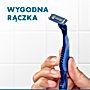 Gillette Blue3 Plus Comfort, maszynki jednorazowe dla mężczyzn, 3 sztuk