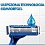 Gillette Blue3 Plus Comfort, maszynki jednorazowe dla mężczyzn, 8 sztuk