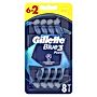 Gillette Blue3 Plus Comfort, maszynki jednorazowe dla mężczyzn, 8 sztuk