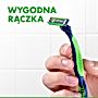Gillette Blue3 Plus Sensitive, maszynki jednorazowe dla mężczyzn, 3 sztuk
