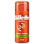 Gillette Fusion Żel do golenia z olejkiem migdałowym, do skóry wrażliwej, 75 ml