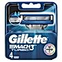 Gillette Mach3 Turbo Ostrza wymienne do maszynki, 4 sztuki