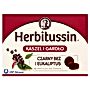 Herbitussin Czarny bez i eukaliptus Pastylki na kaszel i gardło Suplement diety 12 pastylek