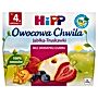 HiPP BIO Owocowa Chwila Jabłka-Truskawki po 4. miesiącu 400 g (4 sztuki)