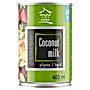 House of Asia Produkt roślinny z kokosa o obniżonej zawartości tłuszczu 400 ml