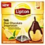 Lipton Inspirowane deserem gruszka w czekoladzie Herbata czarna 32 g (20 torebek)