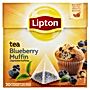 Lipton Jagodowa Muffinka Herbata czarna aromatyzowana 32 g (20 torebek)