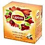 Lipton Herbata czarna aromatyzowana wiśnia Morello 34 g (20 torebek)
