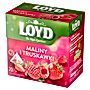 Loyd Herbatka owocowa aromatyzowana o smaku maliny i truskawki 40 g (20 x 2 g)