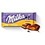 Milka Czekolada mleczna z nadzieniem karmelowym 100 g