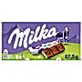 Milka Czekolada mleczna z mleka alpejskiego z nadzieniem mlecznym 87,5 g (8 sztuk)
